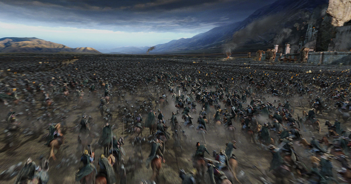 How Lord of the Rings changed bigscreen battles forever Wētā FX